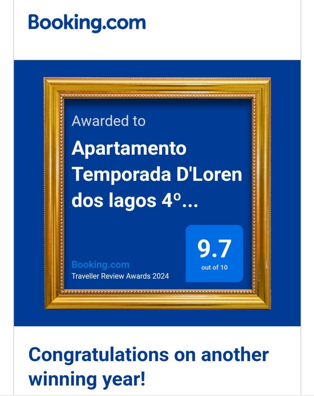 Apartamento Capitolio D'Loren Dos Lagos 4º Andar Ngoại thất bức ảnh